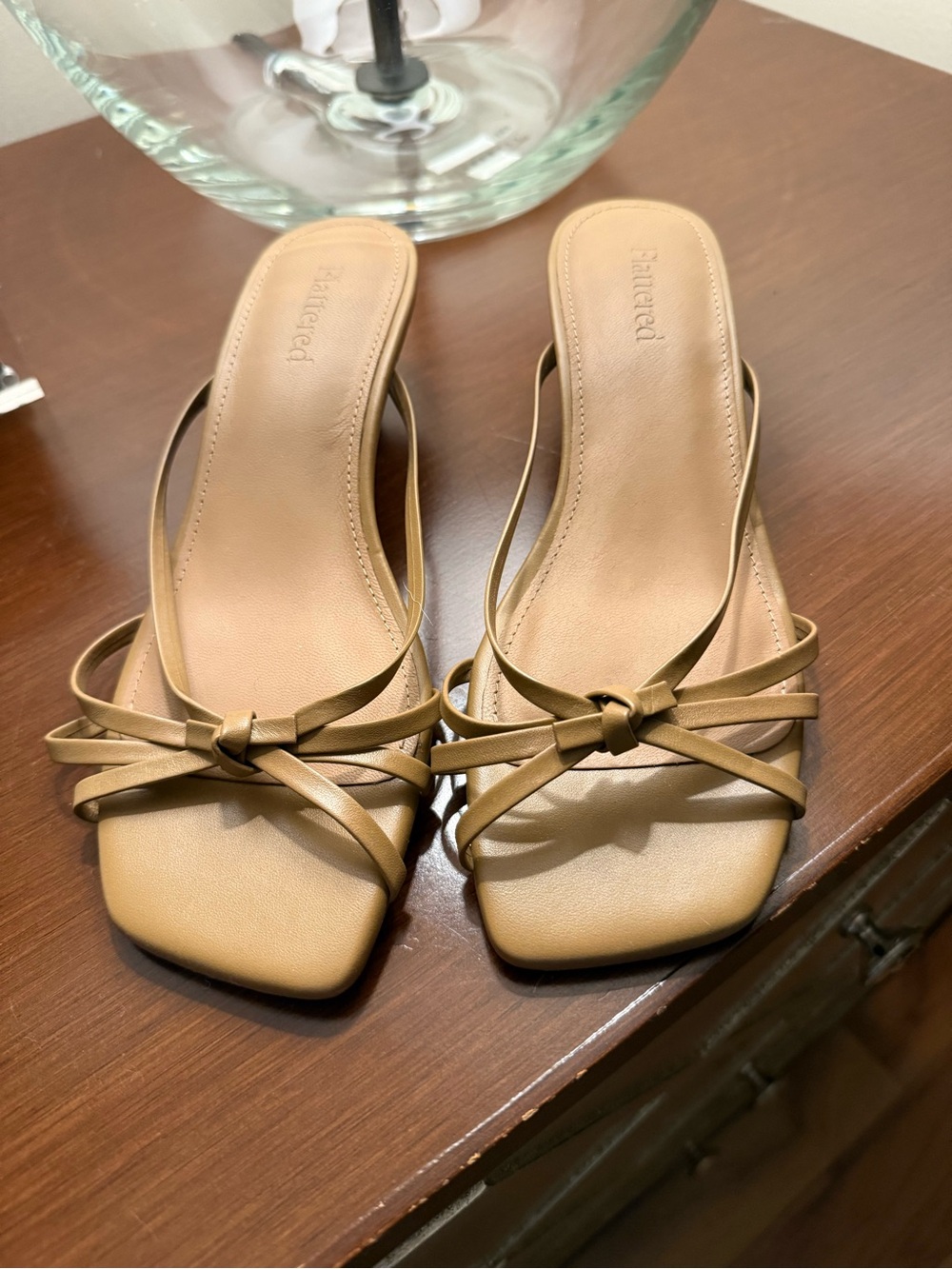 Flattered Eunisa sling back sandal - cognac